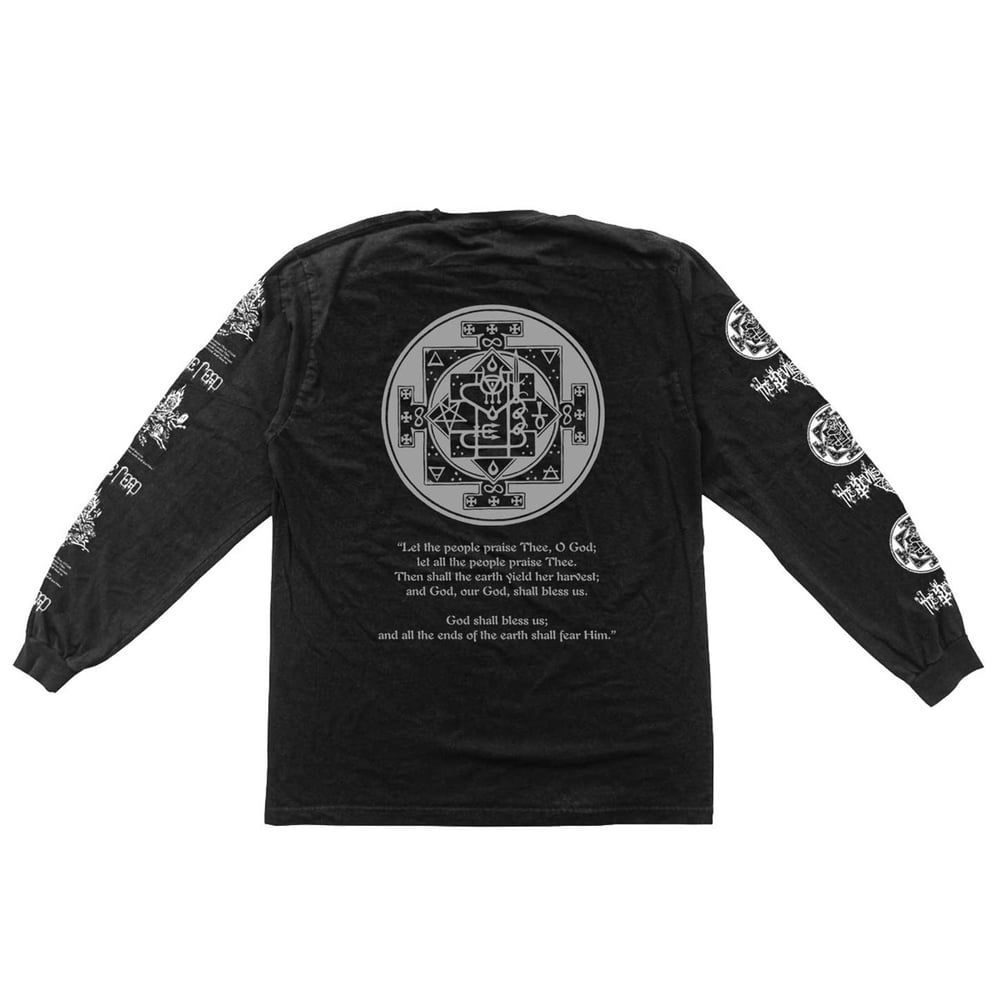 Image of Come Reap Black Long Sleeve T Shirt