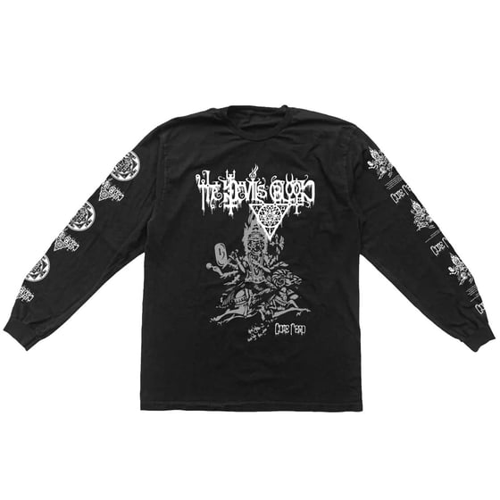 Image of Come Reap Black Long Sleeve T Shirt