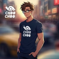 Image 1 of Choo Choo Snail | Men's T-Shirt