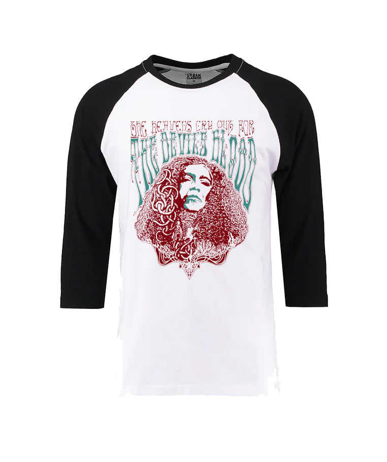 Image of Mouth Of Satan Raglan T Shirt