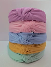 Image 1 of Wide fabric headbands 