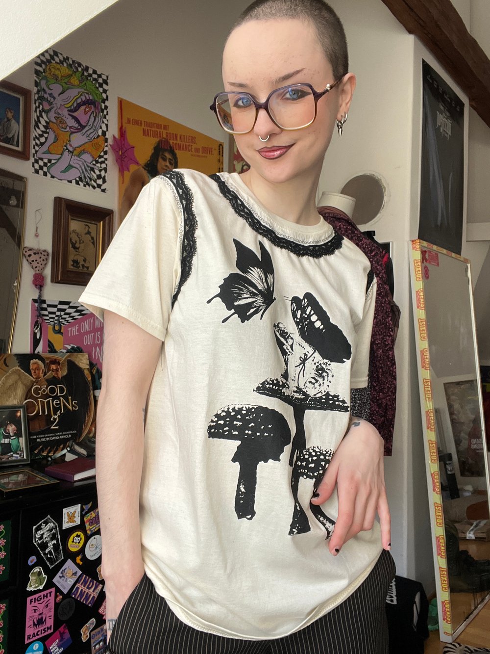 Image of STRANGE LOVE TEE BEIGE