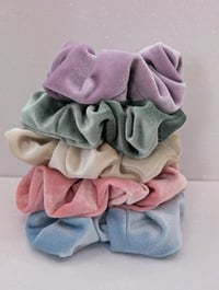 Image 1 of Velvet scrunchies
