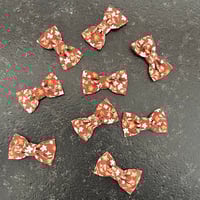 Image 2 of Barrette fleurie chocolat 