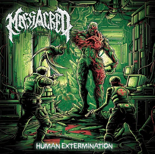 Image of MASSACRED - Human Extermination CD