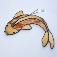 Image 5 of Stained Glass Koi Fish Suncatcher