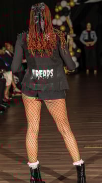 Image 4 of Women's Rebel Spiked Vest 
