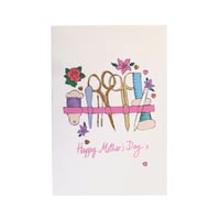 Image 1 of Sewing Kit Chintz Mother's Day Card