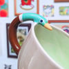 Big Pastel Green Duck Mug