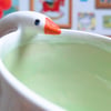 Big Pastel Green Goose Mug