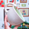 Big Pastel Green Goose Mug
