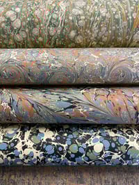 Image 1 of Marbled Paper Assorted Listing - Sheets 61-64 (to purchase individually)