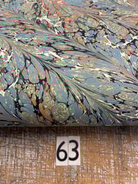 Image 4 of Marbled Paper Assorted Listing - Sheets 61-64 (to purchase individually)