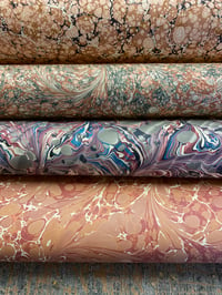 Image 1 of Marbled Paper Assorted Listing - Sheets 65-68 (to purchase individually)