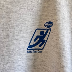 Image of 'Pfizer Health & Fitness Center' Exercise T-Shirt