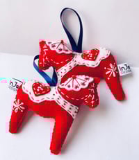 Wee Dala Horse Ornament