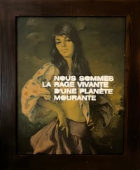 Image 1 of Grand tableau NOUS SOMME LA RAGE VIVANTE…