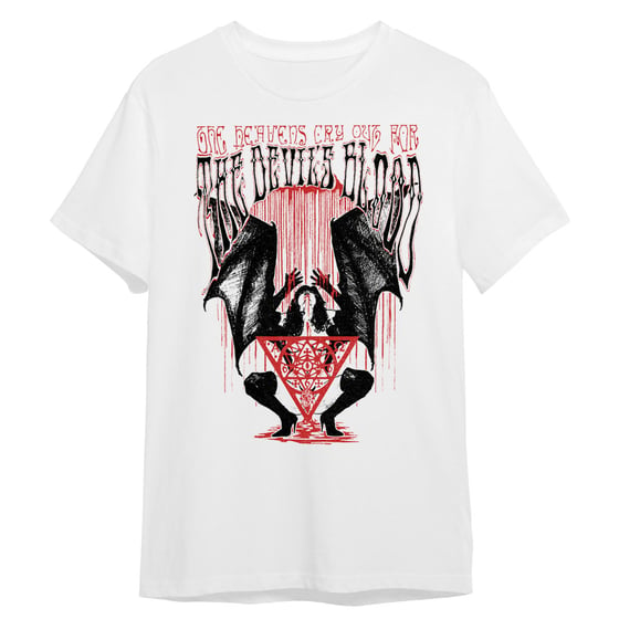 Image of Bloodlust White T Shirt