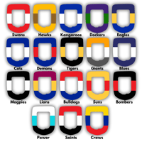 Image 2 of Omnipod - Footy Colours