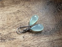 Image 10 of Calcedony earrings/ n28