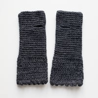 Image 2 of Wrist Worms, Dark Grey - M/L