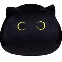 Cute Black Cat Plush