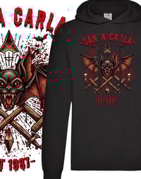 Santa Carla Black Over hoodie 