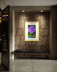 Image 3 of A HYPER HYDRANGEA (36X24)