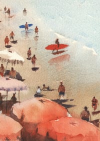 Image 2 of Beach Day | 16"x22"