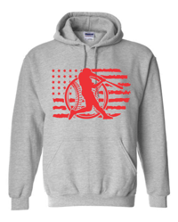 Hoodie Clearville Baseball Design 3