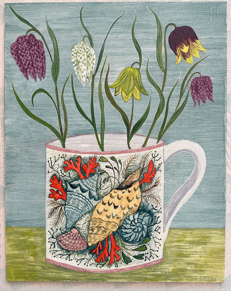Image of Shell Cup and Fritillaries 