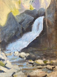 Boulder Falls - 12"x9"