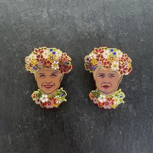Dani Hard Enamel Pin Badge with CMYK Print