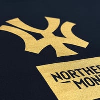 Image 2 of 'WY × Northern Monk' T-Shirt - gold/black