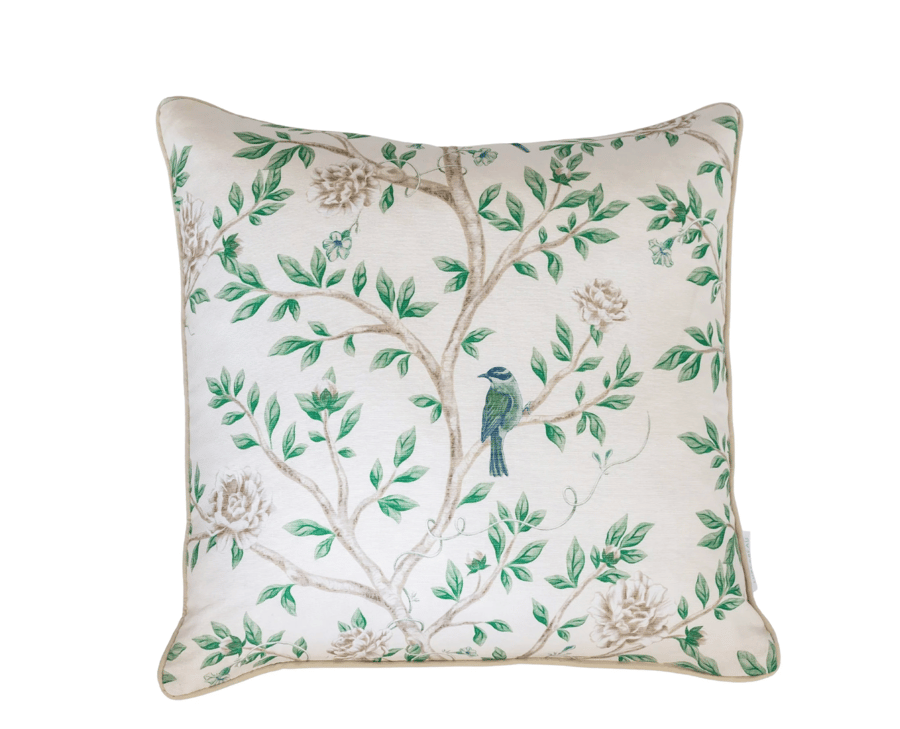 Image of Floral Bird Cushion 