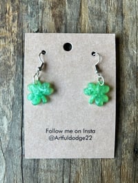 Dangle Shams creamy green