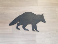 Lifesize Raccoon Rubber Target
