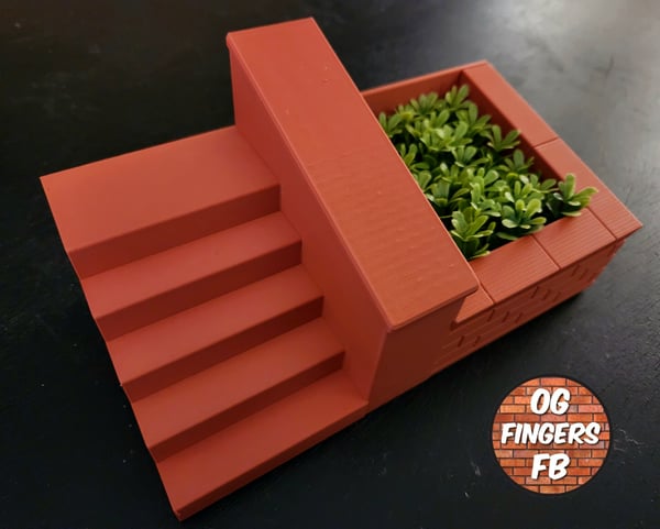 Image of BR grass gap ledge (3D printed version)