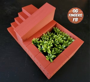 Image of BR grass gap ledge (3D printed version)