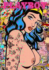 Image 1 of Wonder Woman (HOMENAJE A ROY LICHTENSTEIN)