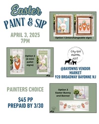 Easter Paint & Sip 