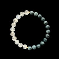 Image 2 of Jade Moonstone Yin And Yang Energy Bracelet (Balance)
