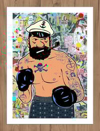 Image 5 of Captain Haddock boxing