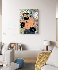 Image 3 of Captain Haddock boxing