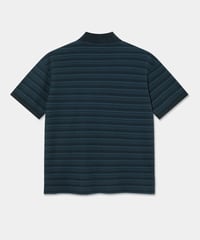 Image 2 of POLAR_SURF POLO | STRIPE :::NEPTUNE BLUE:::