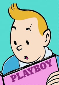 Image 1 of TINTIN READING