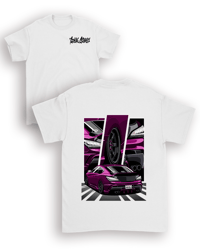 SCG PURPLE BK2 GENESIS WHITE T-SHIRT