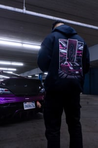 Image 2 of SCG PURPLE BK2 GENESIS BLACK HOODIE
