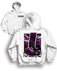 SCG PURPLE BK2 GENESIS WHITE HOODIE