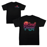 SCG GRADIENT COLOR BLACK T-SHIRT